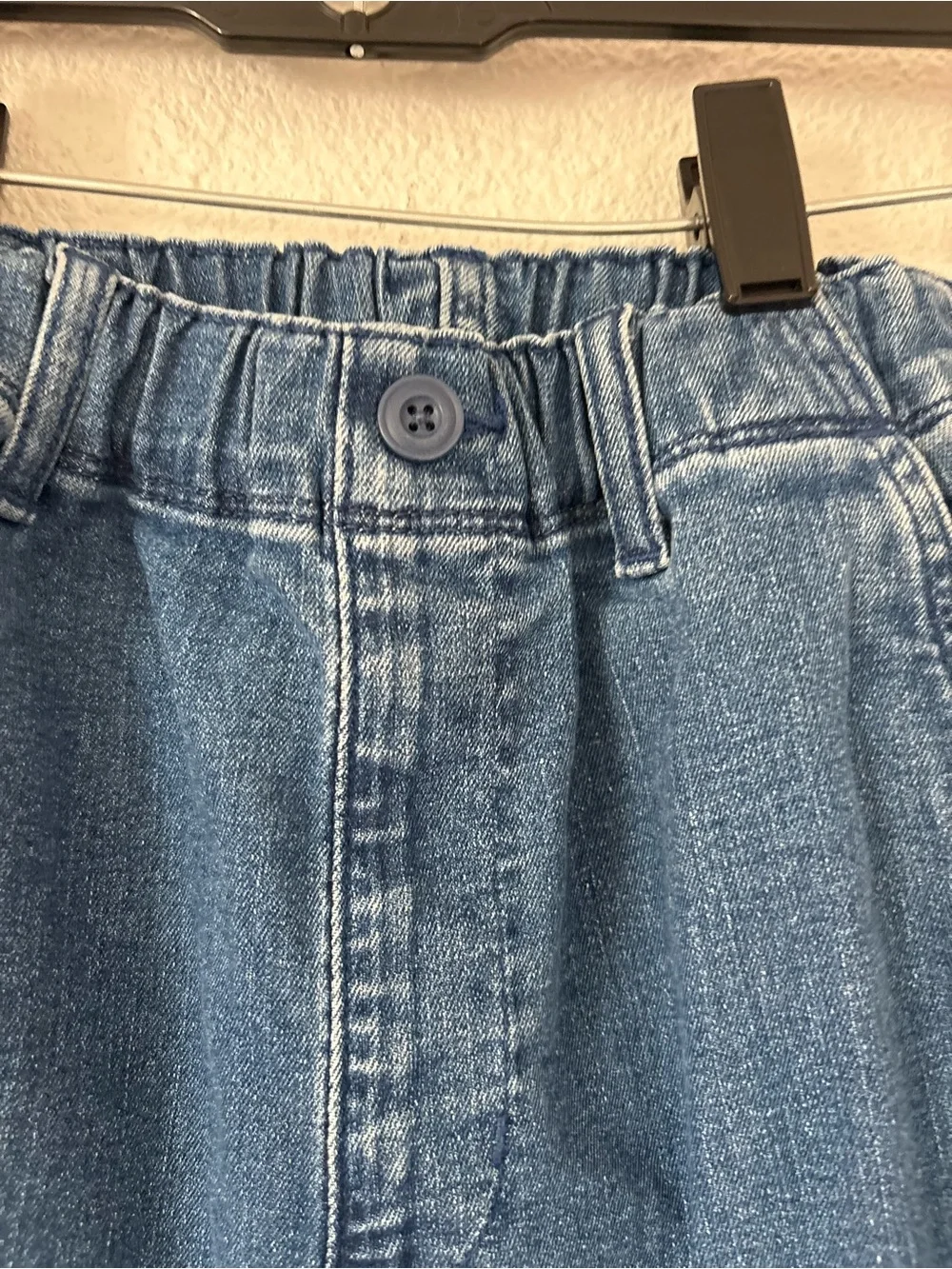 Uniqlo kids stretch easy denim pants sz 11/12 yrs